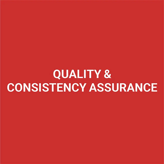 quality consistency assurance