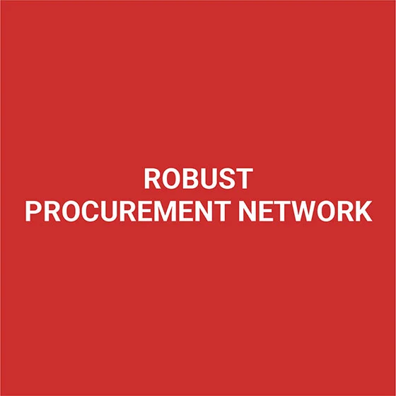robust procurement network